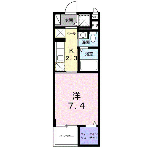 ハミングコートおおたかの森の間取り|間取図