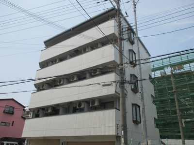 【外観】 | レグノグリーン淡路 | 外壁タイル張りのお洒落なマンションです