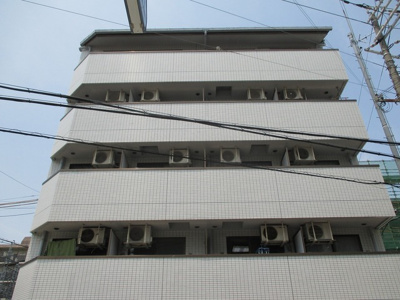 【外観】 | レグノグリーン淡路 | 外壁タイル張りのお洒落なマンションです