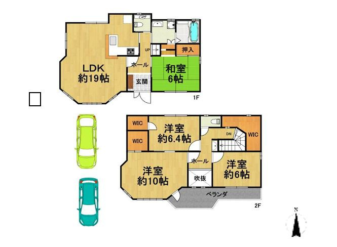 森北町４丁目戸建の間取り
