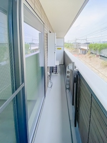 メグリオ南流山のバルコニー