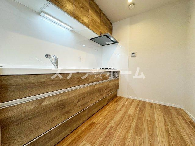 南春日丘プライムタウンB棟のキッチン|お料理しやすいキッチンです