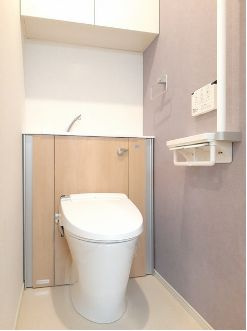 アビタシオンⅠのトイレ|★温水洗浄便座付きです。★