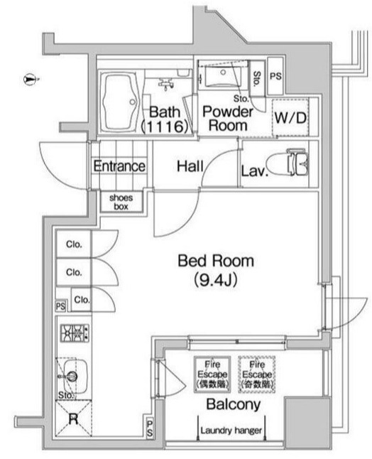 コンフォリア笹塚の間取り