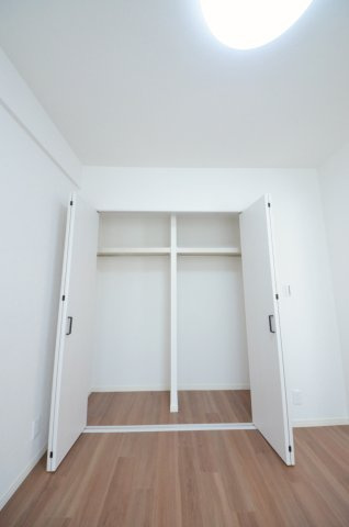 ハイツ西翠苑の収納|全居室収納スペース有、お部屋が広く綺麗に使えます