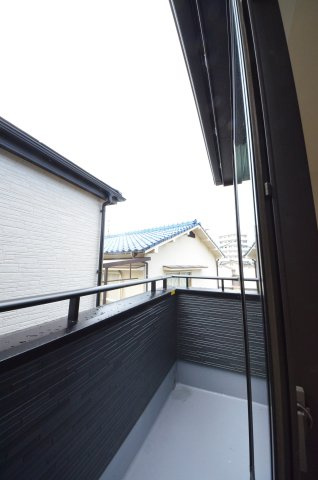 五日市中央三丁目のバルコニー|南向きのバルコニー