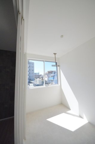 五日市中央一丁目のバルコニー|虫や花粉から洗濯物を守るサンルーム