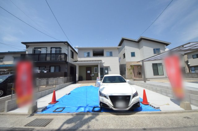 矢野西四丁目の外観|敷地広々50坪
駐車は4台以上可能です