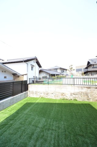 戸坂山根二丁目の庭|広い庭スペースがあります