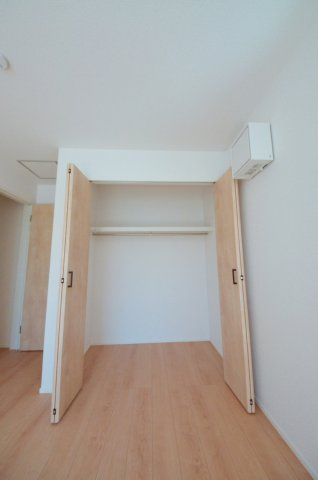 串戸四丁目の収納|全居室収納スペース有、お部屋が広く綺麗に使えます