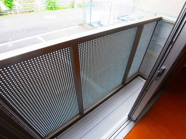 メゾンミルフィーユのバルコニー