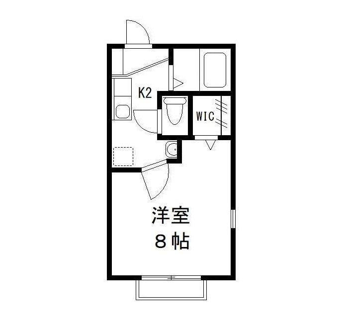 メゾンミルフィーユの間取り