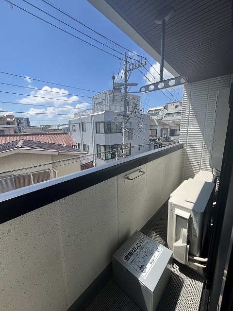 TRISQUARE北糀谷のバルコニー
