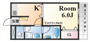 メゾンＨＡＭの間取り