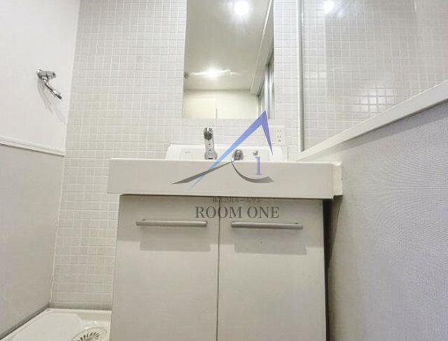 エルスタンザ中野新井の洗面所|独立洗面台です。