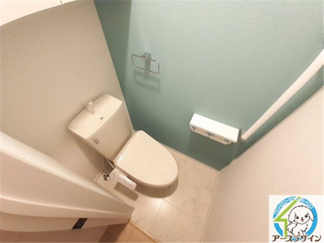 シャン・ド・プレールAのトイレ|※パース写真