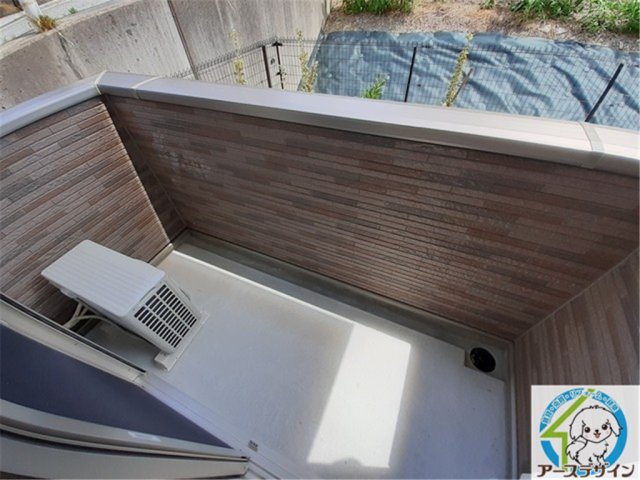 シャン・ド・プレールAのバルコニー|※パース写真