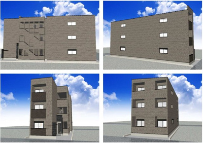 【外観パース】 | （仮称）六町二丁目７ Designer DiiRA