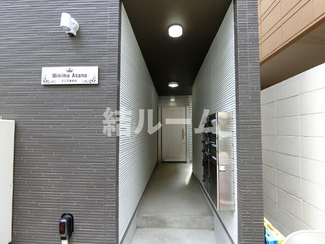 板橋区常盤台４丁目のアパートのロビー