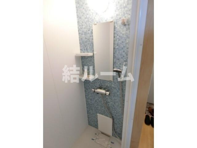 板橋区常盤台４丁目のアパートのシャワールーム