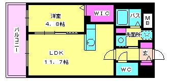 【間取り】 | アトリオフラッツ井尻