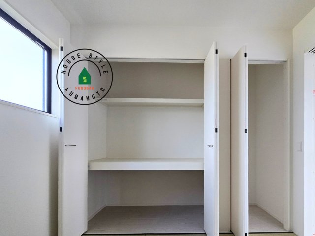 合志市須屋第10-2棟（2号棟）　の内観：施工例|収納には困りません。