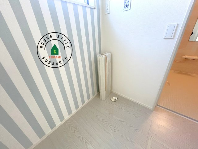 合志市須屋第10-2棟（2号棟）　の内観：施工例|ランドリースペースとなります。広々して有効的にご使用できます。 