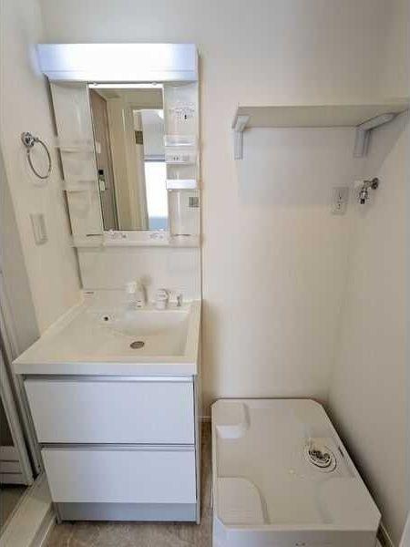 ハーモニーテラス波寄町Ⅱの洗面所