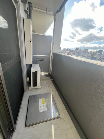 レジデンス ユウキ　名古屋市賃貸 仲介手数料無料のバルコニー