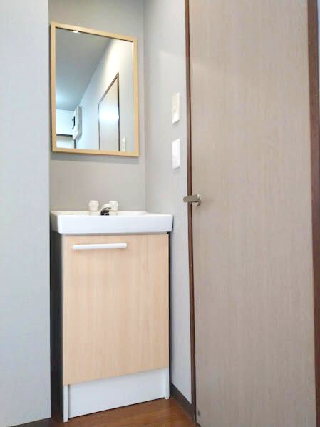 川原ビルの洗面所