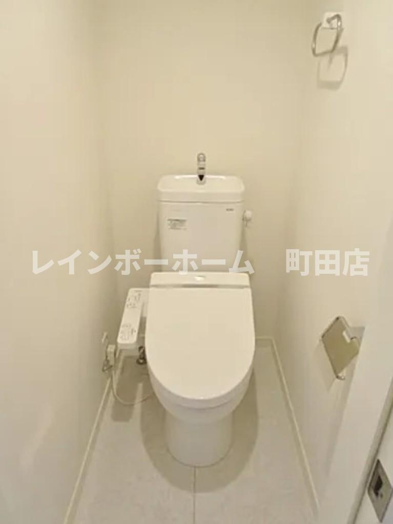 フロレゾン相模原※初期費用分割あと払いサービス利用可能物件のトイレ