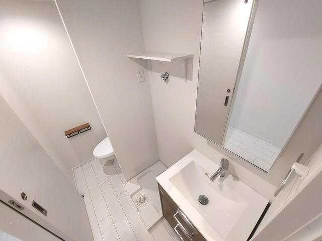 （内見可・ＰＥＴ可・サロン可・ＦＲ設定１ケ月など）ルレーブ南千住の洗面所