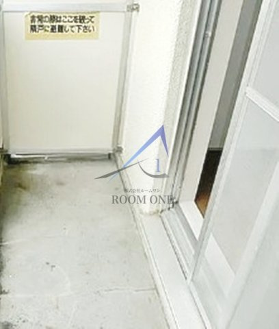 第３三池ビルのバルコニー|バルコニーです。