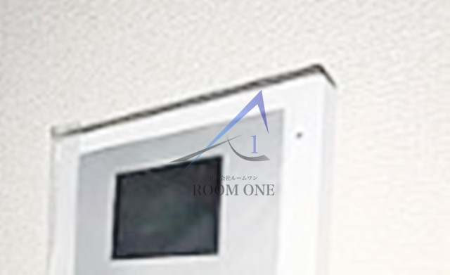 Ｆコート田園調布のセキュリティ|モニター付インターホンです。