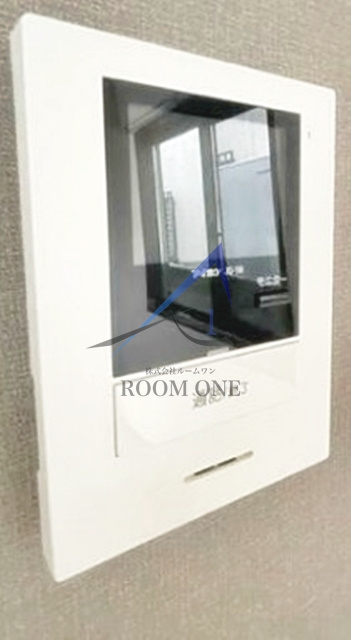 若宮ハウスのセキュリティ|モニター付きインターホンです。