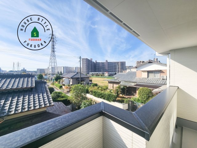 筑紫野市針摺南1丁目第1-1棟(1号棟)の展望|眺望や窓からの景色が良いと、家で過ごす時間も快適です。