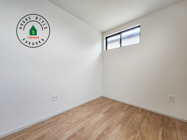 福岡市西区小戸3丁目第4-3棟(2号棟)の和室|将来的に、琉球畳を引きまして和室風にすることも可能です。