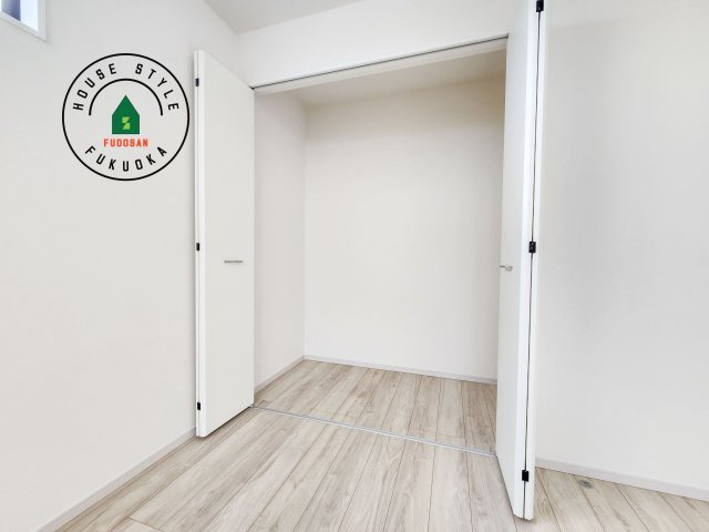 福岡市西区小戸3丁目第4-3棟(1号棟)の内観：施工例|収納には困りません。