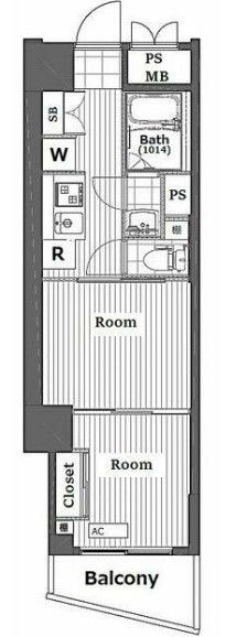 ライオンズマンション大山金井町の間取り|間取りです。