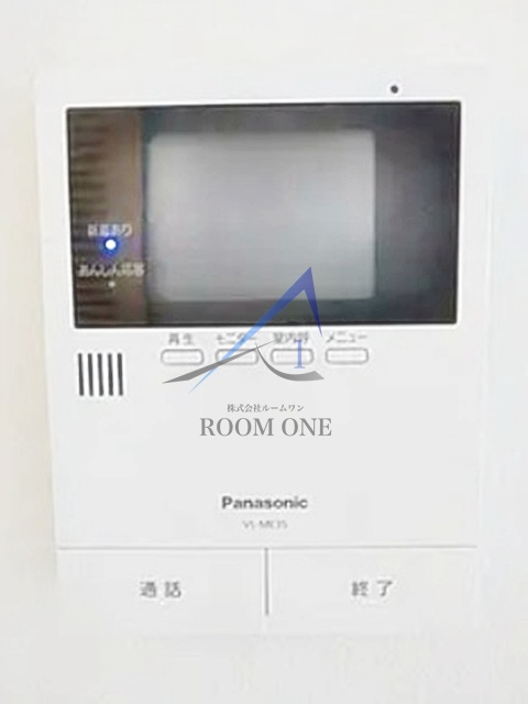 ＴＤビルのセキュリティ|モニター付きインターホンです。