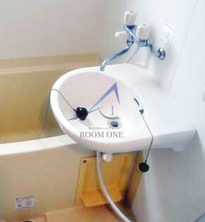 レセット髙橋ビルⅡの洗面所|洗面台です。