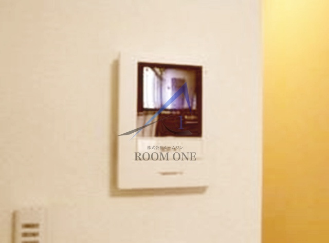 ファブール千川のセキュリティ|モニター付きインターホンです。