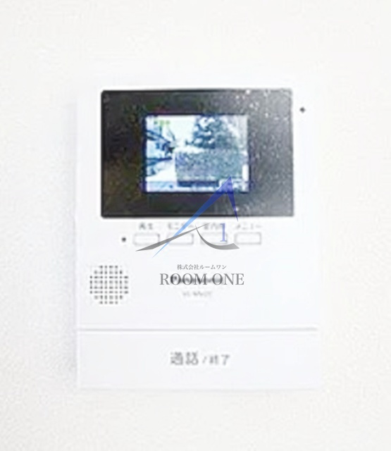 フェリーチェのセキュリティ|モニター付きインターホンです。