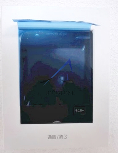 セントラルハイツのセキュリティ|モニター付きインターホンです。