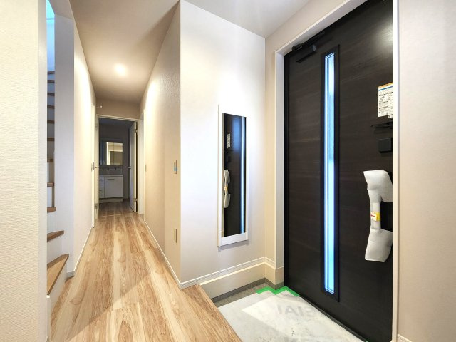 福岡市西区愛宕浜第1-3棟（1号棟）　の防犯設備|二重ロックでしっかり防犯対策ができます。