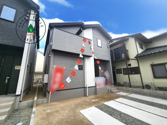 福岡市西区石丸3丁目第2-2棟（2号棟）　の外観|デザイン性のある外観です。