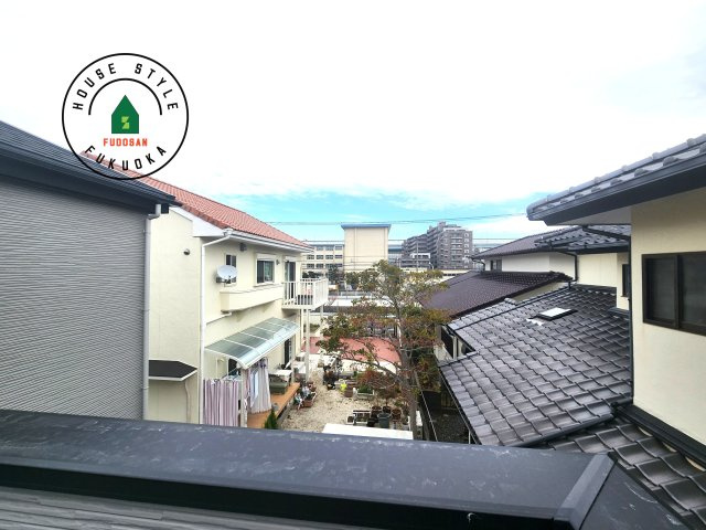 福岡市西区石丸3丁目第2-2棟（2号棟）　の展望|眺望や窓からの景色が良いと、家で過ごす時間も快適です。