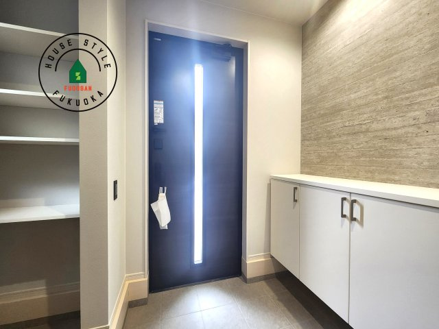 福岡市西区石丸3丁目第2-2棟（2号棟）　の防犯設備|二重ロックでしっかり防犯対策ができます。