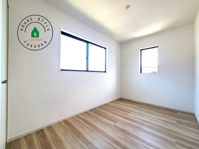 福岡市西区石丸3丁目第2-2棟（1号棟）　の内観：施工例|将来的に、琉球畳を引きまして和室風にすることも可能です。