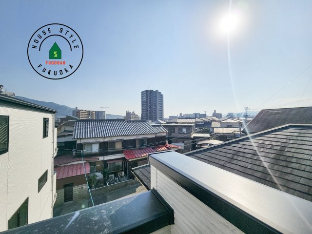 大野城市白木原4丁目第1-2棟（1号棟）　の展望|眺望や窓からの景色が良いと、家で過ごす時間も快適です。